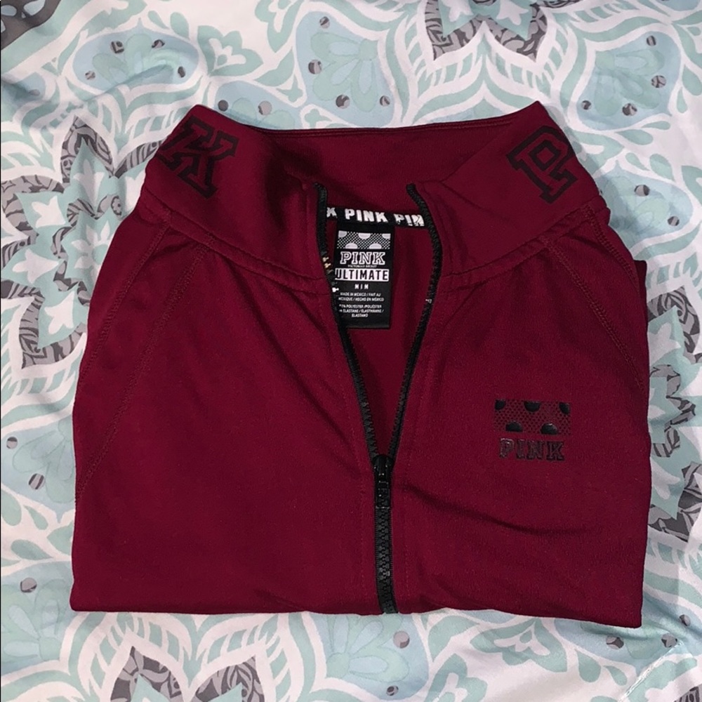 PINK half zip